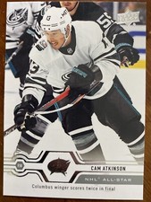 19-20 UD SP Authentic Hockey All-Star Update 538 Cam Atkinson