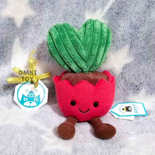 Jellycat AMUSEABLES KERRII KAKTUS NEU MIT ETIKETT Herz Pflanze Valentinstag Geschenk AUTHENTISCH - Bild 1 von 8