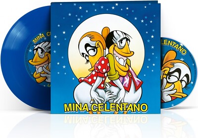 MINACELENTANO - MINA CELENTANO BLUE VINYL CD +7