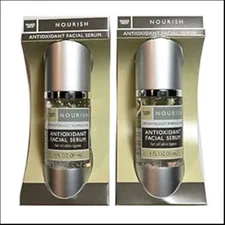 2 x Trader Joe's Nourish Antioxidant Facial Serum, 1 Fl Oz (30 mL) NEW!