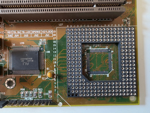 Vintage ABit AB-AD4 486 motherboard with ISA and VLB slots 256 KB cache tested! - Afbeelding 3 van 14