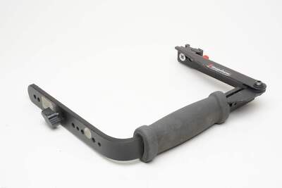 Stroboframe Quick flip 35mm camera flash bracket, Nice & Clean