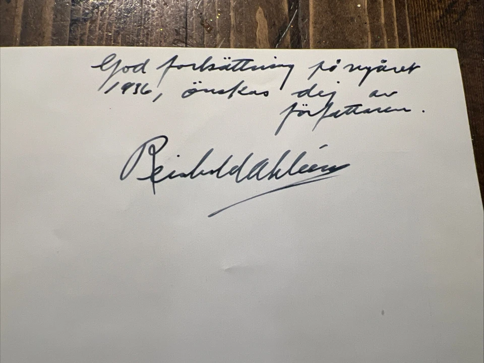 Idyller Och Pastoraler Reinhold Ahleen Signed 1935 Hardcover - Imagem 4 de 4