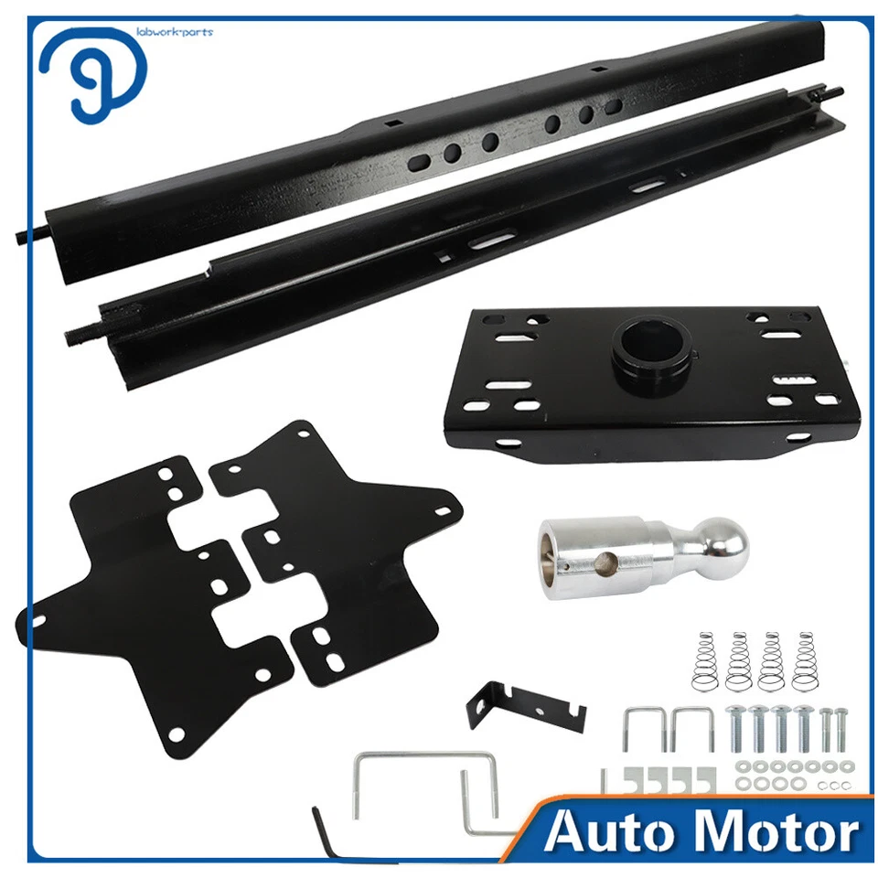 Fit For Silverado 2001-2010 Gooseneck Trailer Hitch Complete Underbed - Изображение 2 из 4