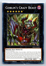 Yugioh - Goblin's Crazy Beast PHNI-EN048 C Phantom Nightmare - NM