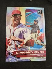 2022 Panini Donruss Diamond Kings #20 Nationals JUAN SOTO Season Stat Line /313