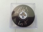 Aaron Ekblad Florida Panthers Signed & Inscribed ROY 15 Puck — photo 1