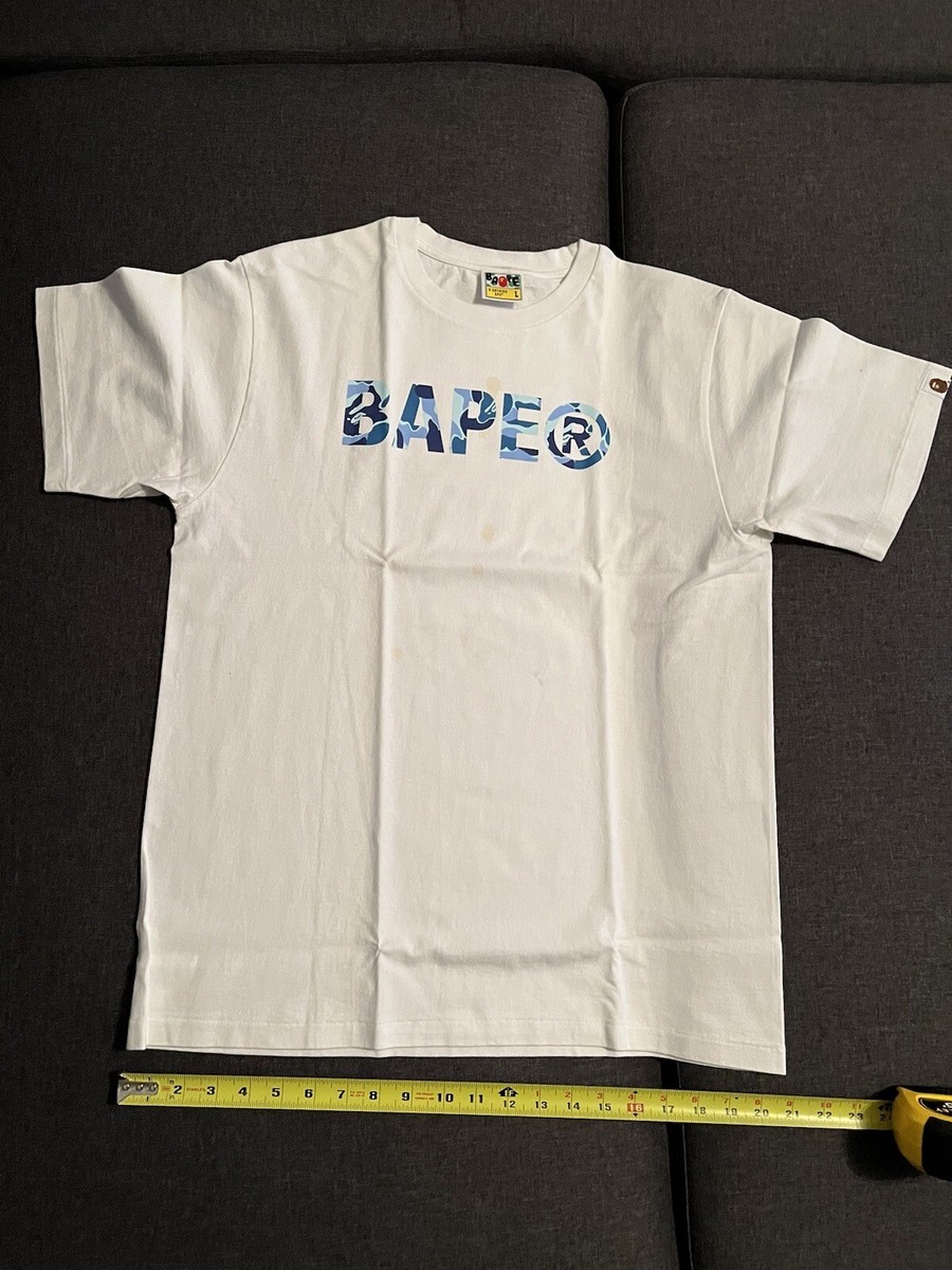 Bape Ape Shall Never Kill Ape Tshirt Blue ABC Camo | eBay