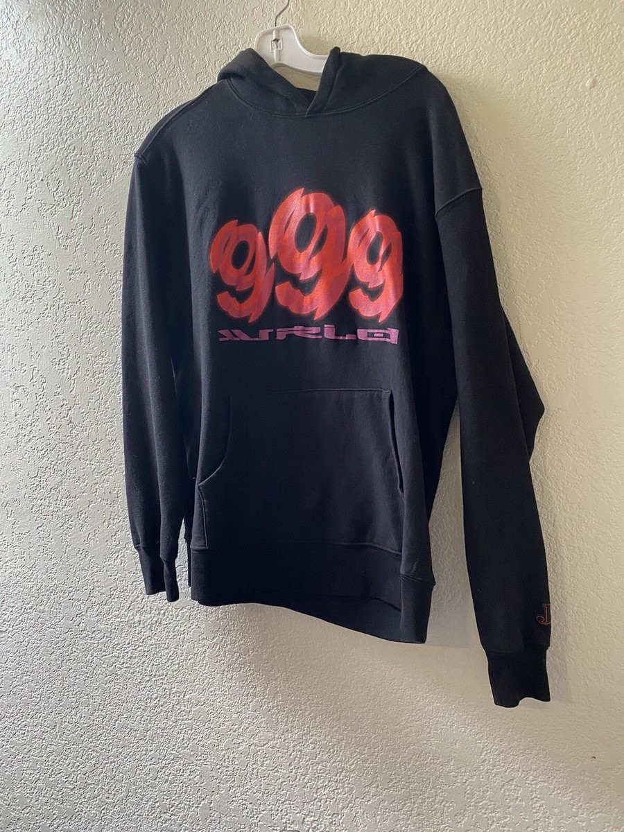 Vlone X Juice WRLD 999 Hoodie World Tag Rap Black Mens Small Vlone X Juice WRLD 999 Hoodie World Tag Rap Black Mens Small