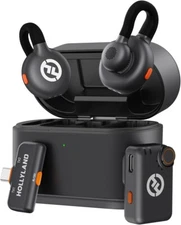 Hollyland Lark M2S Mini Combo (Camera RX+Type-C RX) Wireless Lavalier Microphone