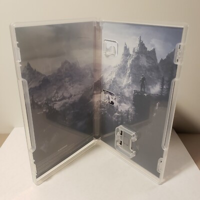 The Elder Scrolls Skyrim Switch Replacement Case + Box Art