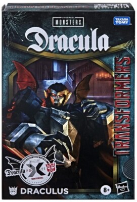 Hasbro Transformers Generations Collaborative Universal Monsters Dracula Neu