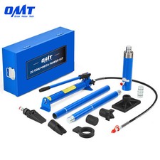 OMT 20 Ton Porta Power Hydraulic Jack Body Frame Repair Kit Air Pump Lift Ram