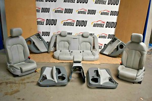 Audi A7 4G Lederausstattung Ledersitze Memory Sitze mit Türverkleidung Grau