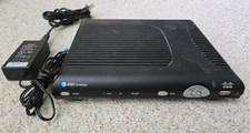 AT T U-verse Cisco ISB7000 IP Set Top Box w/power supply  remote