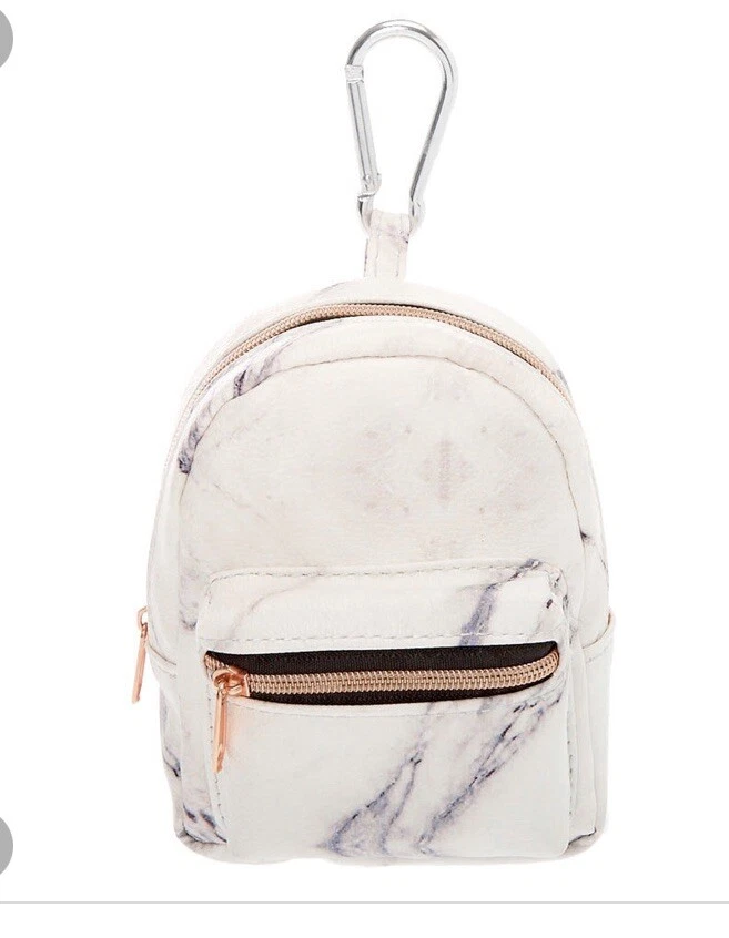 Rose gold mini backpack clearance purse