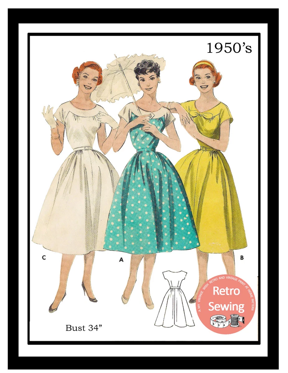 1950's dress top