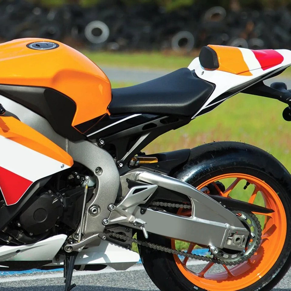 For Honda CBR1000RR 2008-2016 2014 2015 Black Front Driver Rider Seat Cushion Foto 3 de 4