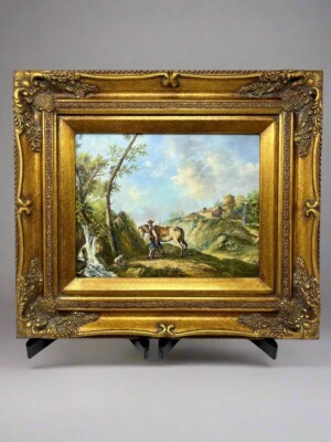 #ad Rural Traveler#x27;s Journey 13x15 $175.00