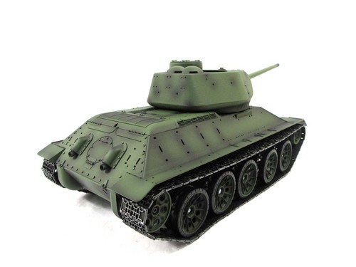 1/16 Henglong 7.0 3909 Russian T-34/85 RTR 2.4G RC Tank IR Airsoft Steel Gearbox - Picture 5 of 10
