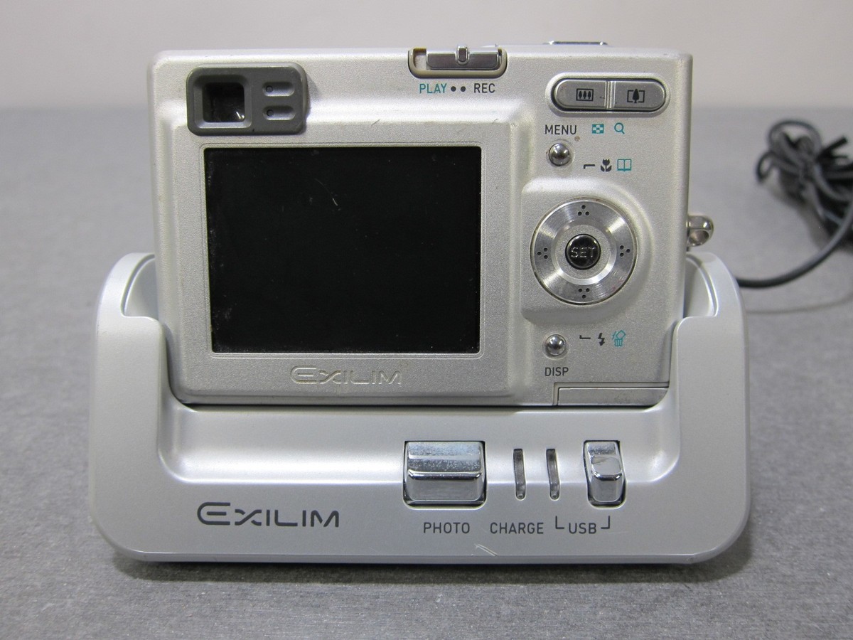 CASIO EXILIM EX-Z3 3.2MP Compact Digital Camera w/ Cradle CA-21A
