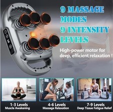 Luxury 6 Head Massage Gun Deep Tissue with 9 Levels 9 Modes Electric Massager