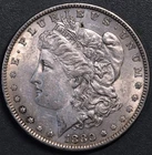 1880 $1 MORGAN SILVER DOLLAR KM# 110 Grade: XF+/AU A6878