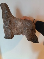 statua Cane Levriero vintage 