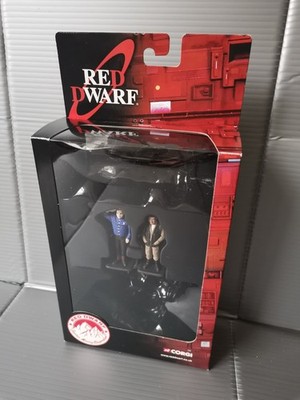 Corgi Red Dwarf Dave Lister & Arnold Rimmer Figuren - Originalverpackt