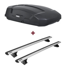 Dachbox Thule Force XT S + Dachträger Thule für Opel Astra H Caravan Typ L35