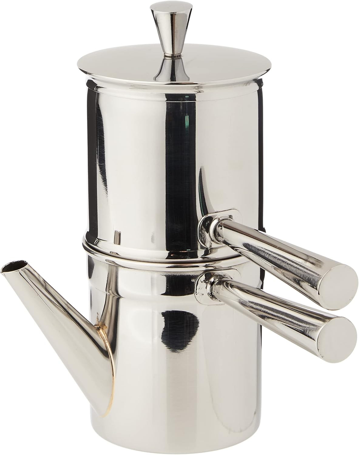 Caffettiera Napoletana Inox 18/10 1-2 Tazze | Regalo Casa Perfetto