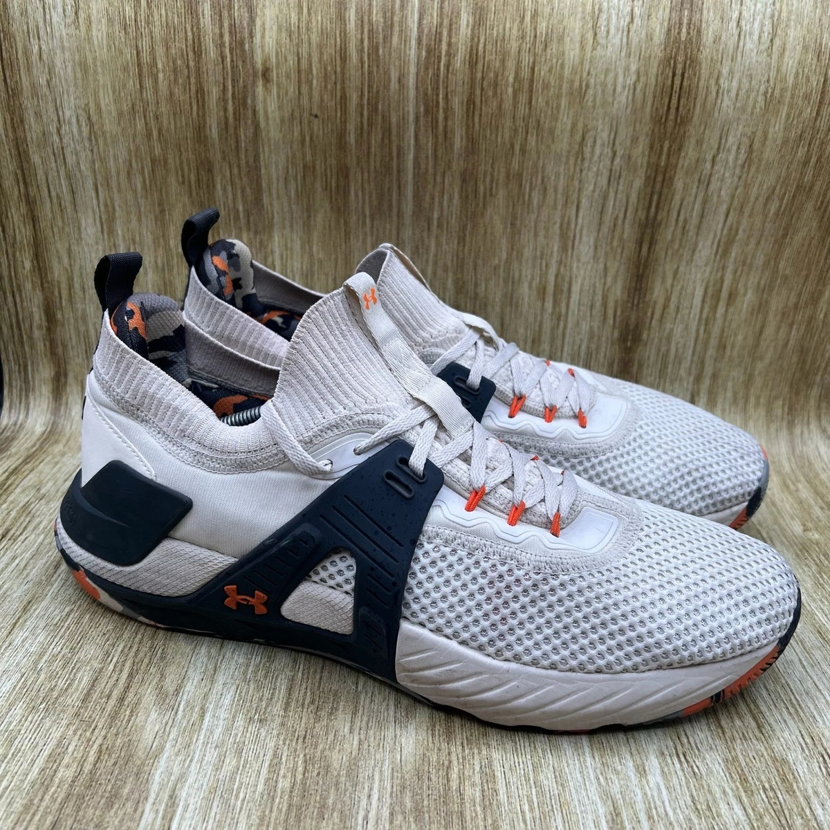 Under Armour Project Rock 4 Marble Stone Jet Grey for sale  display picture 1
