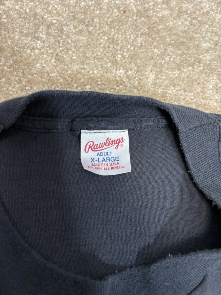 Camiseta De Colección Años 80 Baltimore Orioles Puntada Única MLB Béisbol Rawlings Para Hombre XL Foto 4 de 4