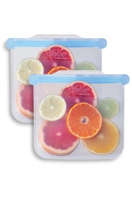 BPA-Free Stackable Food Storage Containers for Freezer  Microwave - 2 Count