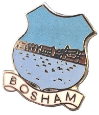 Bosham Village Small Pin Badge West Sussex