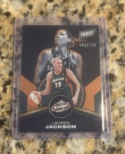 2025 Panini WNBA Player of the Day #57 Lauren Jackson Orange /199 Seattle Storm
