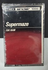 Timex Sinclair 1000 Supermaze 16K RAM Vintage Computer Cassette Game MPN 03-4006