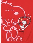 Peanuts Snoopy Girls Red Graphic Fleece Sweatshirt Size Medium (7/8) NWT — photo 2