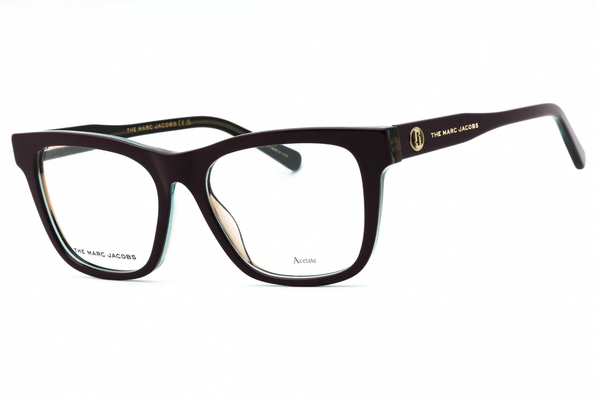 Marc Jacobs Purple Eyeglasses MMJ334 52▫18 135 Designer Frames Marc Jacobs MARC 665 665 Optical Frame Pink Lilac - eye-oo.com main image 3
