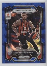 2023 Panini Prizm Turkish Airlines EuroLeague Blue Ice 77/125 Markus Howard 00c5