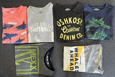 6 T-Shirts Mexx Gaastra OshKosh name it Jungen  unisex 134/140 140 XL/TG 10 12