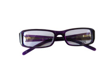 Fossil Korrektionsfassung Brille Kunststoff Violett 53/17/135 - OF2065500