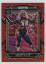2023 Panini Prizm WWE Ruby Wave Prizm Nikkita Lyons #170 f9s