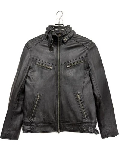 JACKROSE                    Lamb leather jacket black 240704J video thumbnail