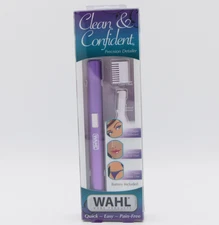 Wahl Clean & Confident Detail Precision Detailer Trimmer w/ Comb Purple 5640-100