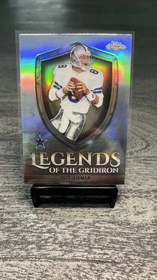 Topps Chrome NFL 2025 Troy Aikman Legends Refractor - Bild 1 von 2