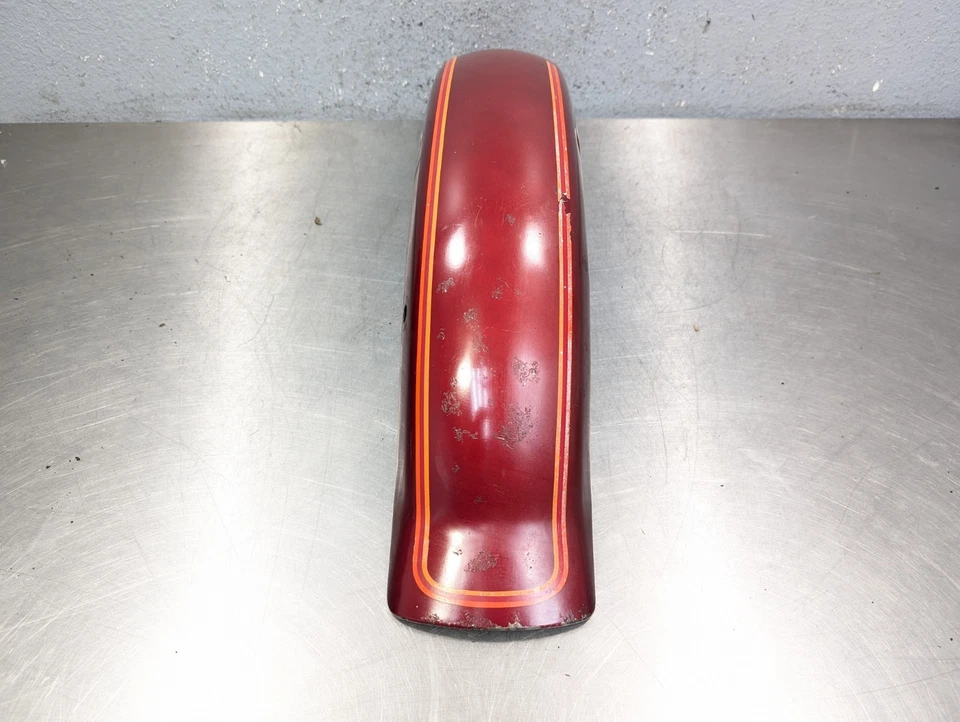 Suzuki GS650E 1981-1982 OEM Red Front Fender Fairing 53110-34510-13L - Image 4 of 4