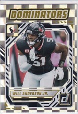 2025 Donruss #DOM-WAN Will Anderson Jr. Dominators