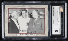 1975 McCallum Cobb: Baseball's Greatest Player Ty Cobb Tris Speaker CGC 8 0ed5