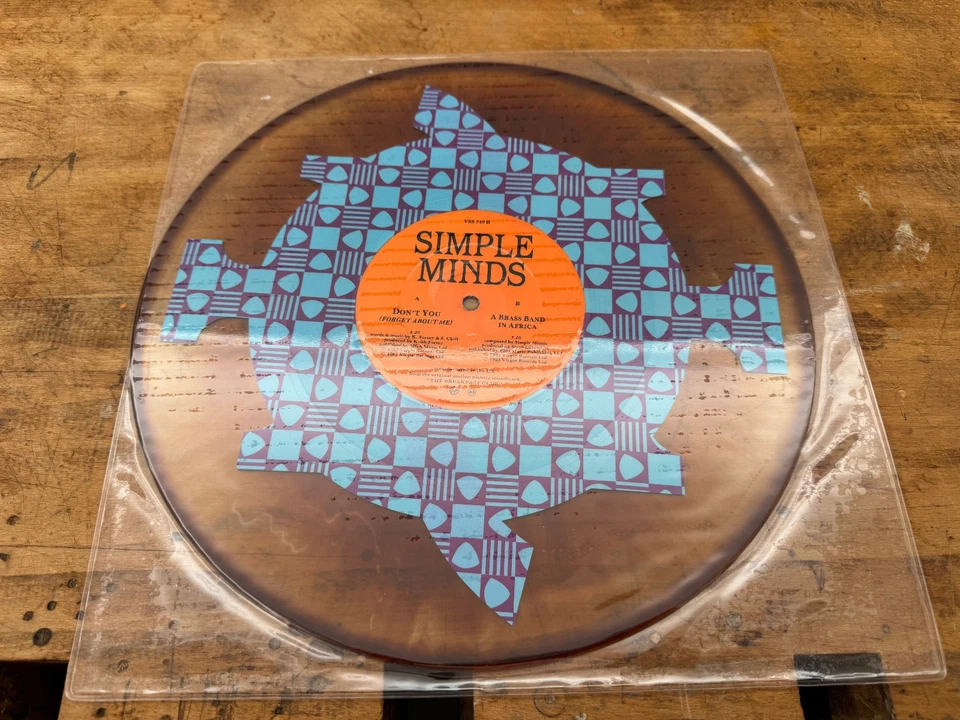 SIMPLE MINDS : 7" DON'T YOU (FORGET ABOUT ME) - UK UNCUT PICTURE DISC - Bild 2 von 2